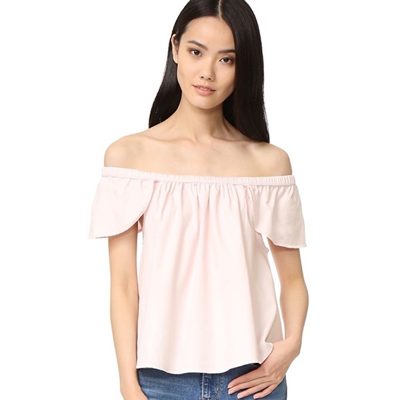 Sincerly Jules Tops - Sincerely Jules Pink Off the Shoulder Blouse S
